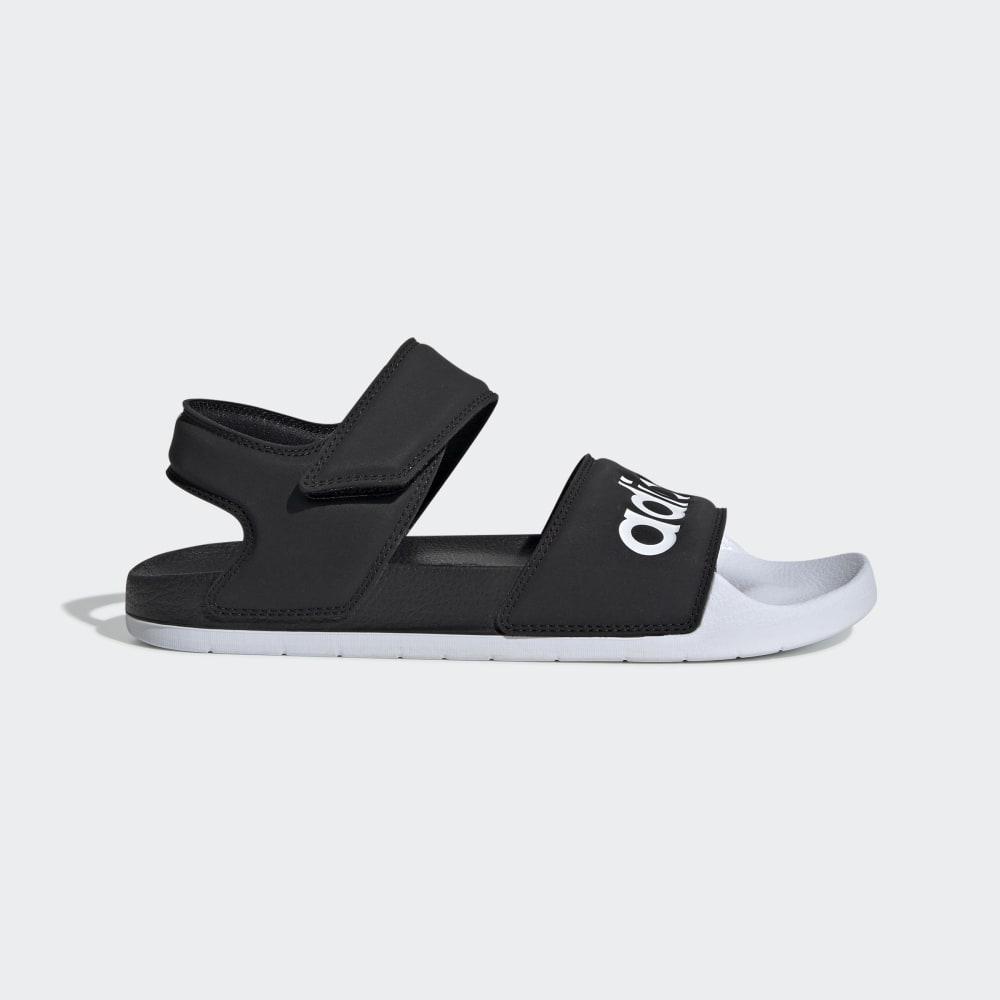 Adidas Women's Adilette Sandals Black/White Ireland G28695